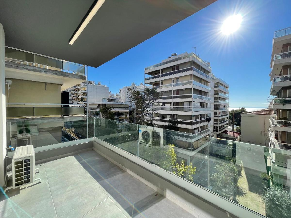 Modern Apartments Near Marina Flisvos Athen Exterior foto